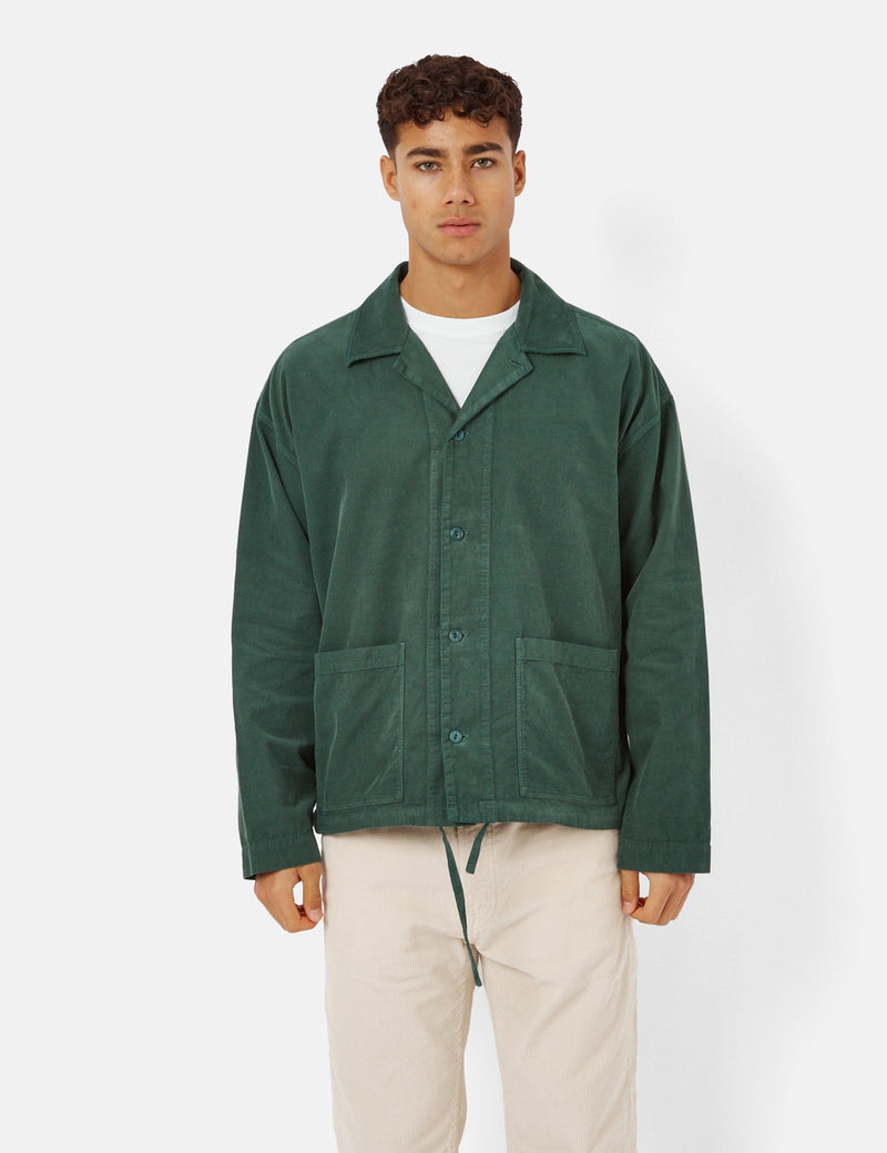 YMC PJ Overshirt (Organic Cotton) - Green