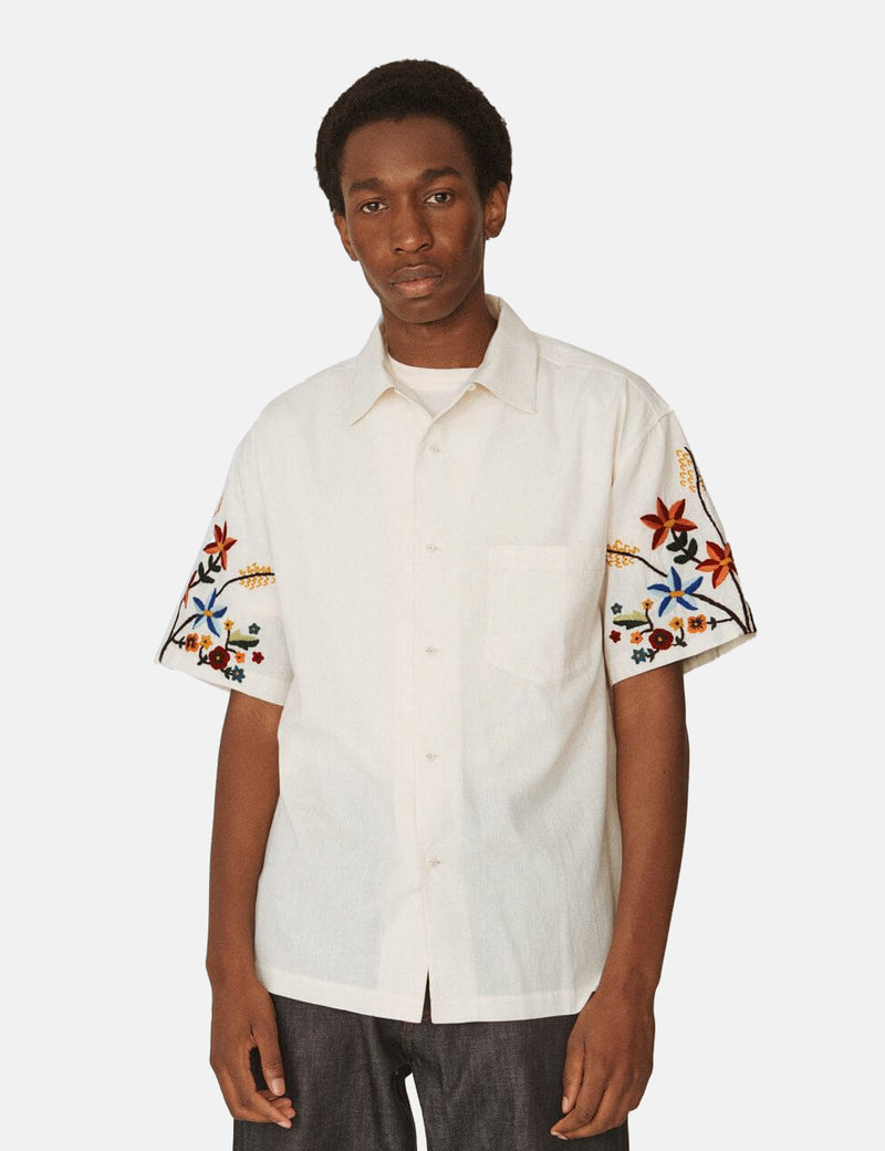 YMC Idris Shirt - Ecru