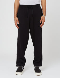 YMC Alva Sweat Trousers (Organic Loopback) - Black