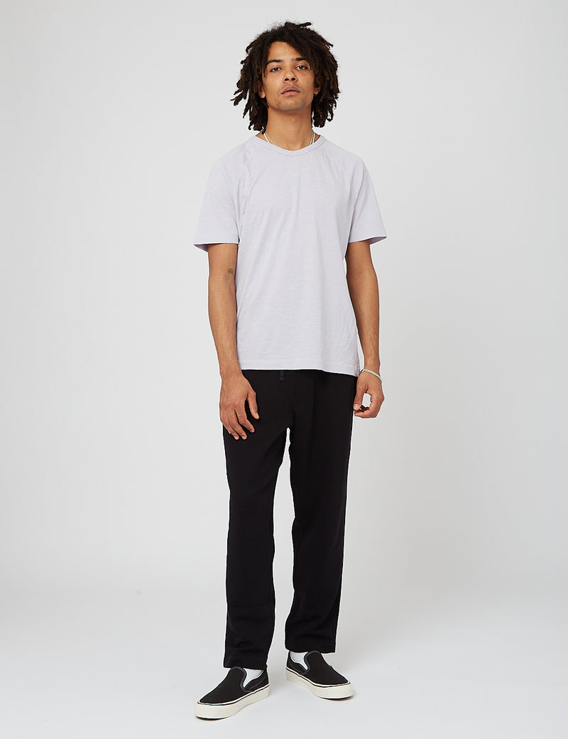 YMC Alva Sweat Trousers (Organic Loopback) - Black