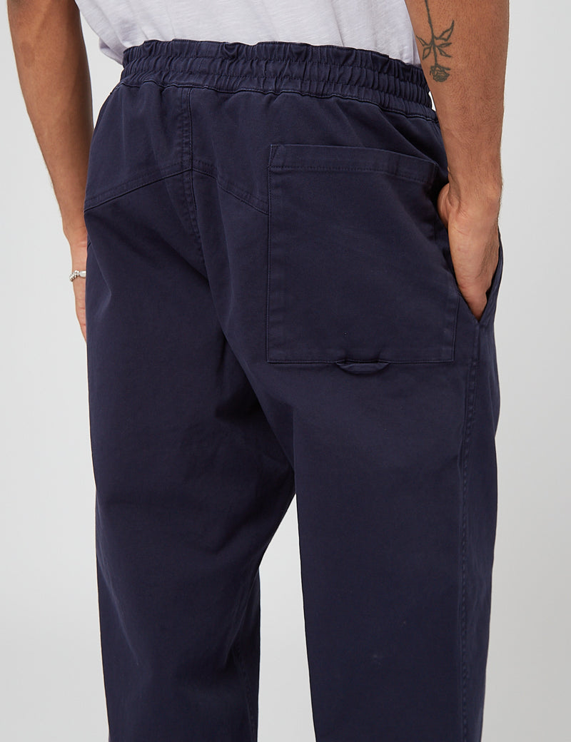Pantalon de skate YMC Alva (décontracté) - Bleu marine