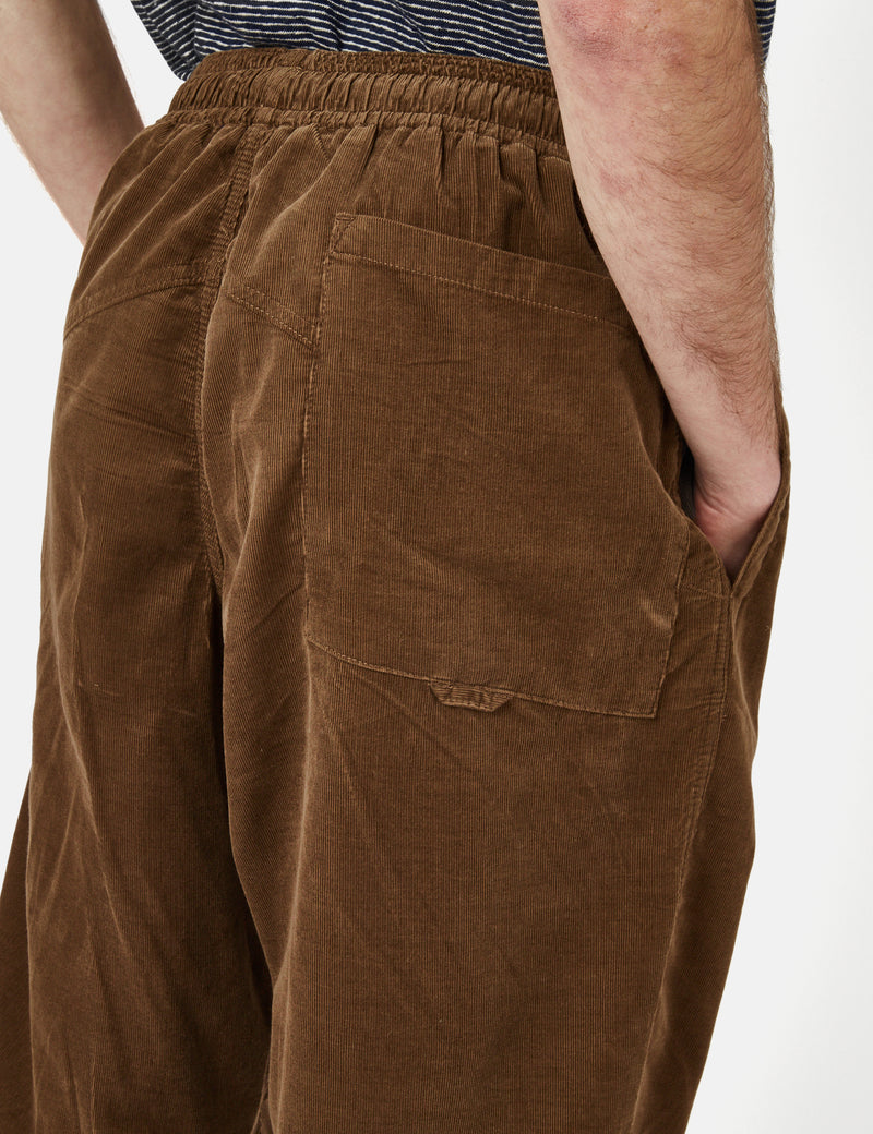 YMC Alva Skate Trousers (Cord) - Brown