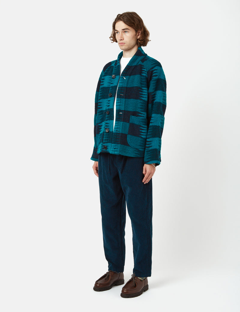 YMC Alva Skate Trouser (Corduroy) - Navy Blue