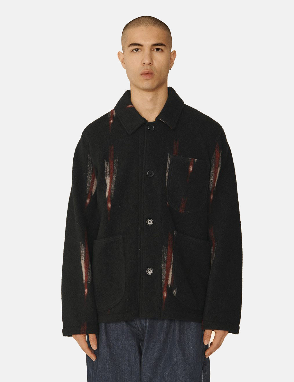 YMC Labour Chore Jacket - Black I Article.