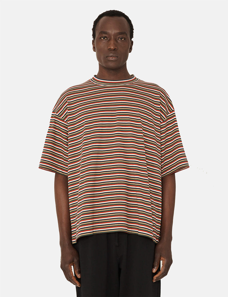 YMC Triple Stripe T-Shirt - Multi