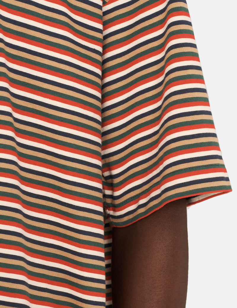YMC Triple Stripe T-Shirt - Multi