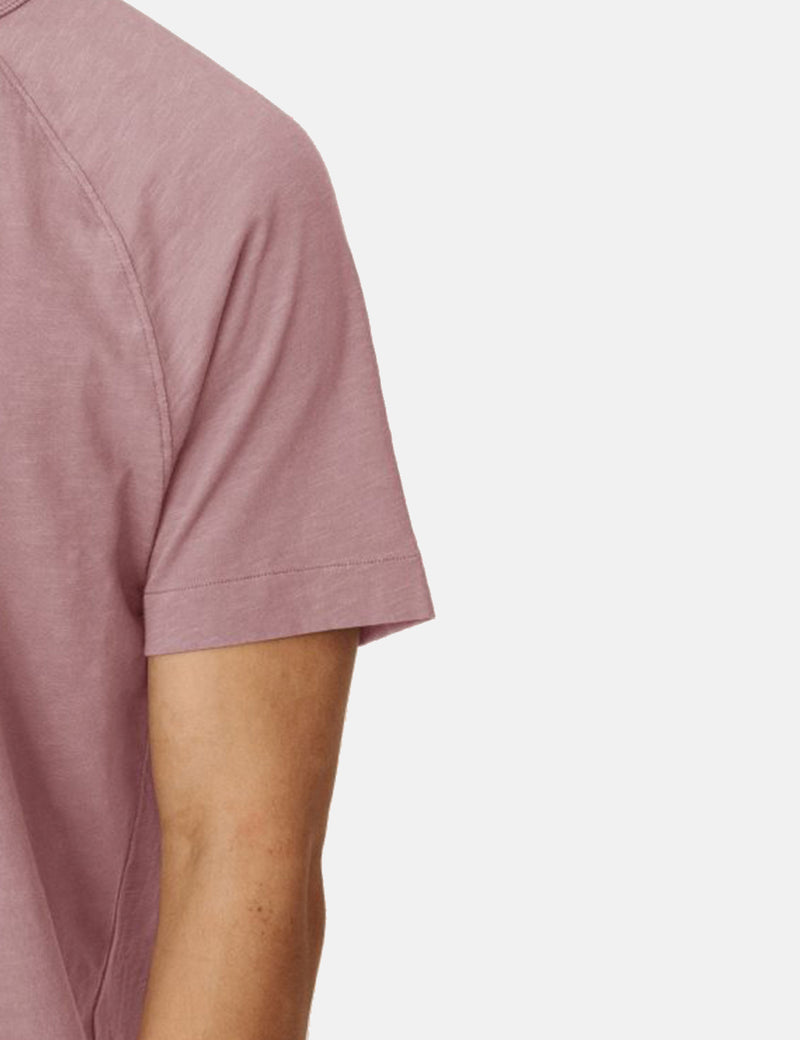 YMC Television Raglan T-Shirt - Purple