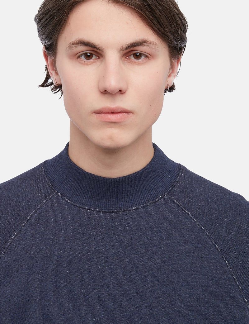 YMC Touche Pocket Sweatshirt - Navy Blue