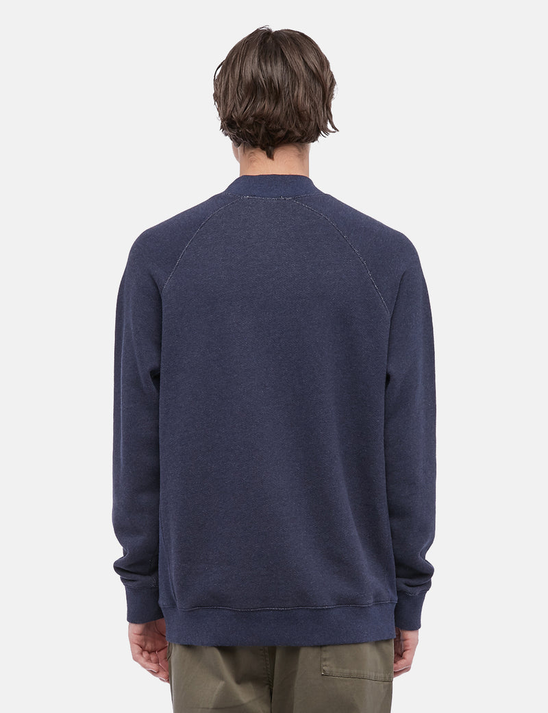 YMC Touche Pocket Sweatshirt - Navy Blue