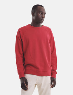 YMC Schrank Raglan Sweatshirt - Red