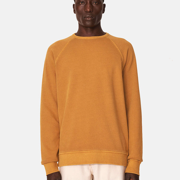 YMC Schrank Raglan Sweatshirt - Yellow I Article.