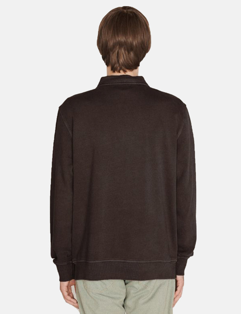YMC Sudgen Quarter-Zip Sweatshirt - Black