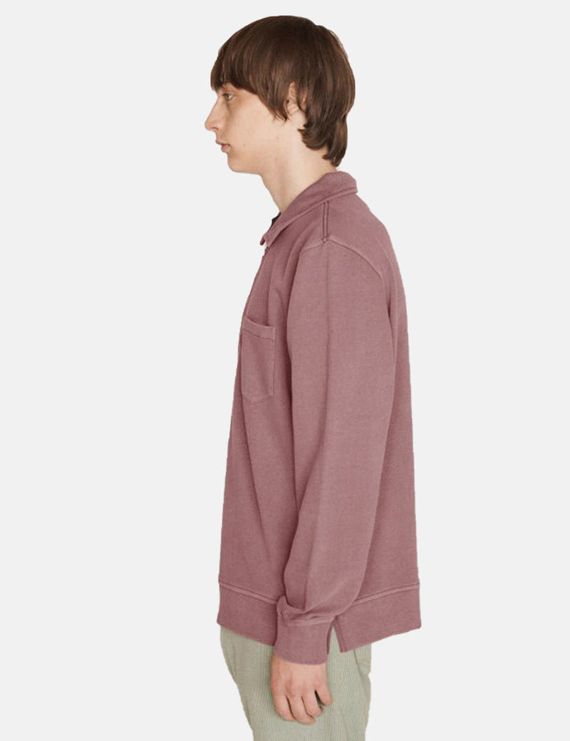 YMC Sudgen Quarter-Zip Sweatshirt - Purple
