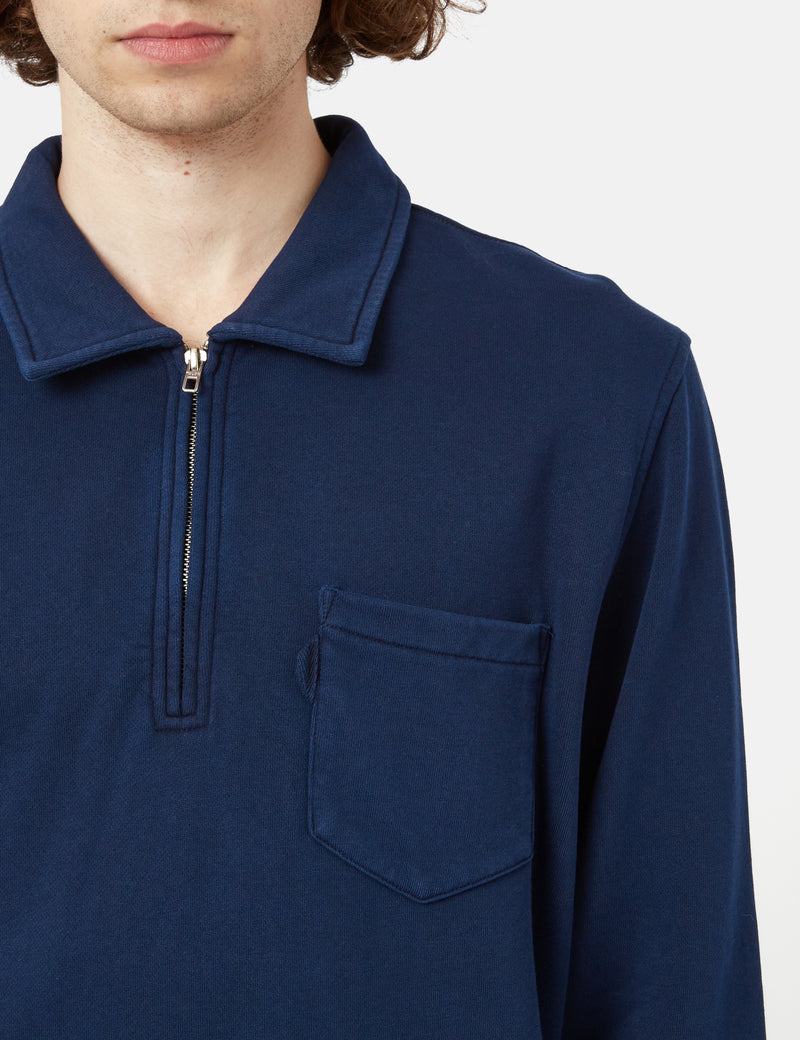 YMC Sudgen Sweatshirt - Navy Blue