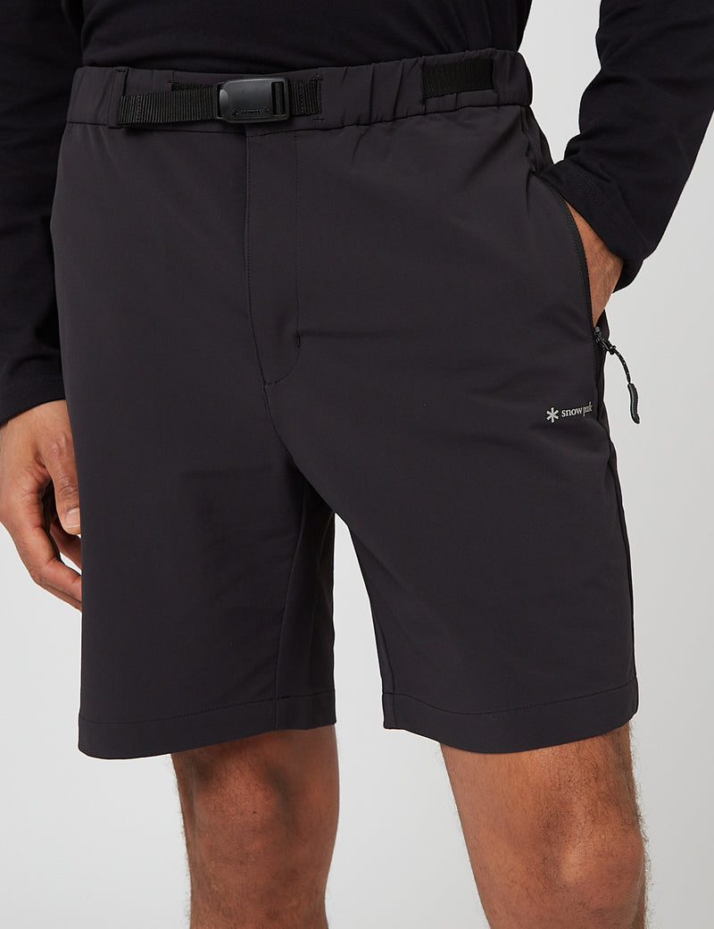Snow Peak DWR Comfort Shorts - Black