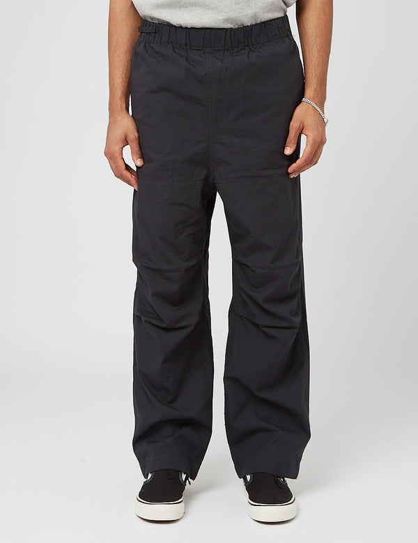 Snow Peak TAKIBI Light Ripstop Easy Pants - Black