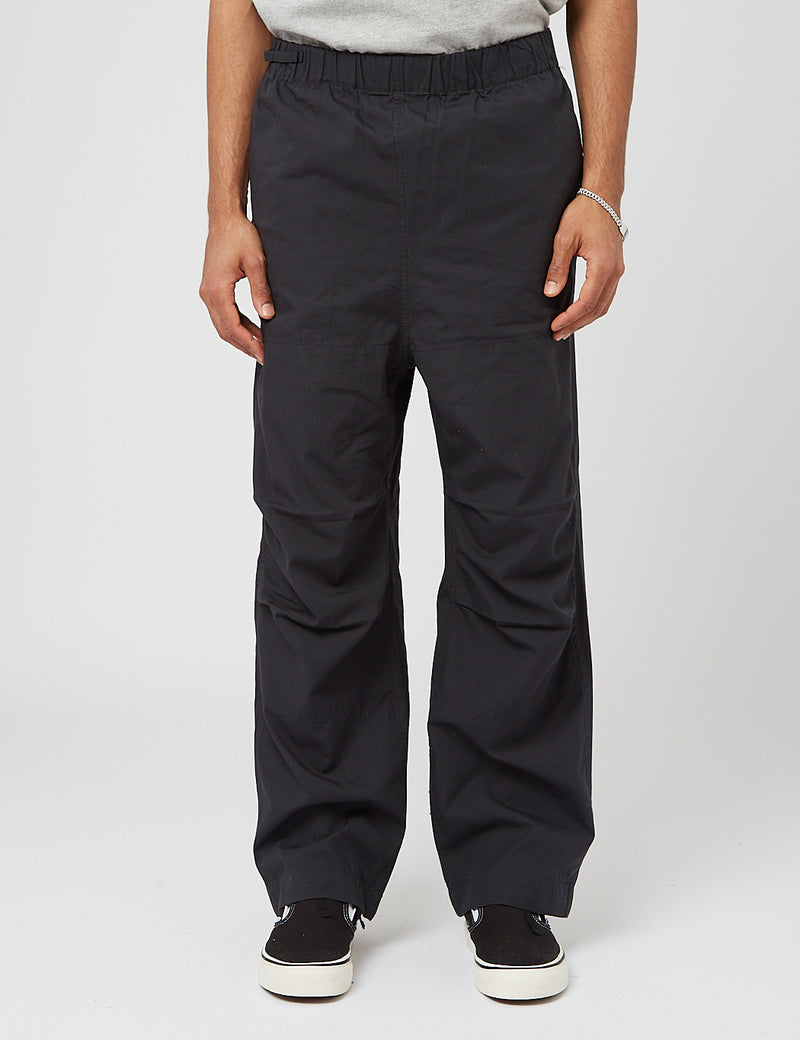 Snow Peak TAKIBI Light Ripstop Easy Pants - Black