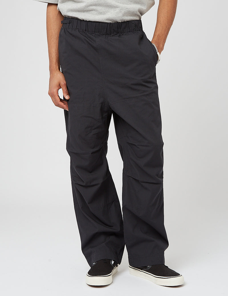 Snow Peak TAKIBI Light Ripstop Easy Pants - Black I Article.