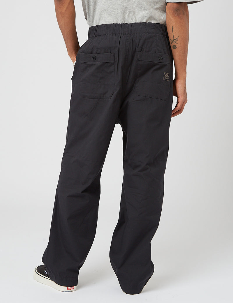 Snow Peak TAKIBI Light Ripstop Easy Pants - Black