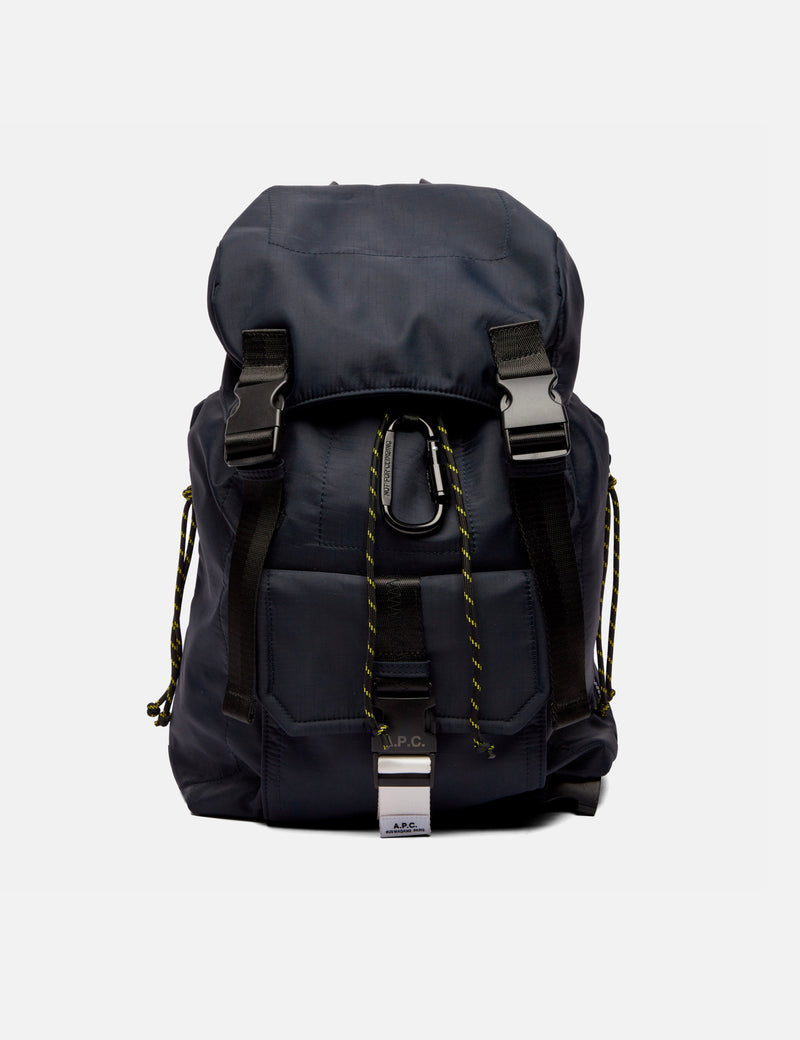 A.P.C. Sac à dos Trek (Ripstop) - Bleu Marine Foncé