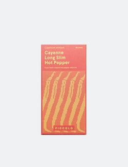 Piccolo Hot Pepper Cayenne Long Slim Seeds