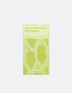 Piccolo Hot Pepper Habanero Lemon Seeds