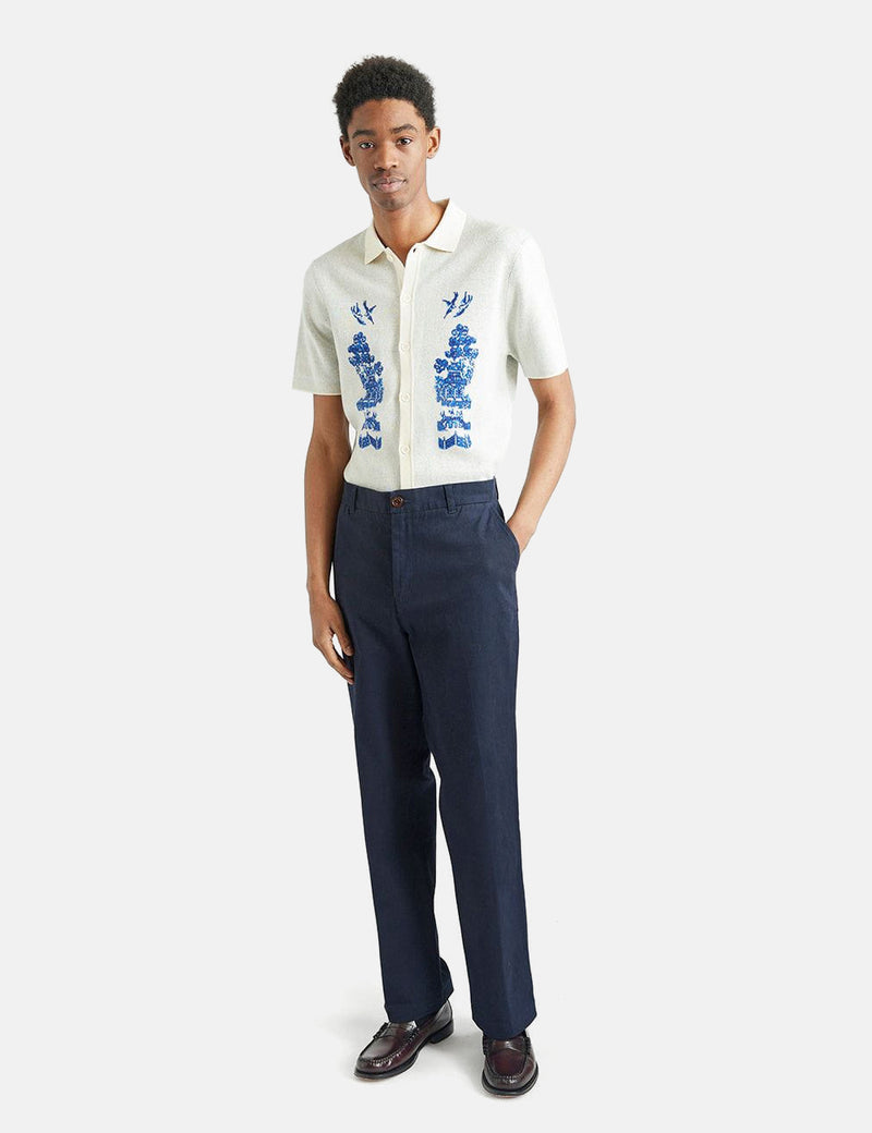 Percival Willow Knit Shirt - Ecru