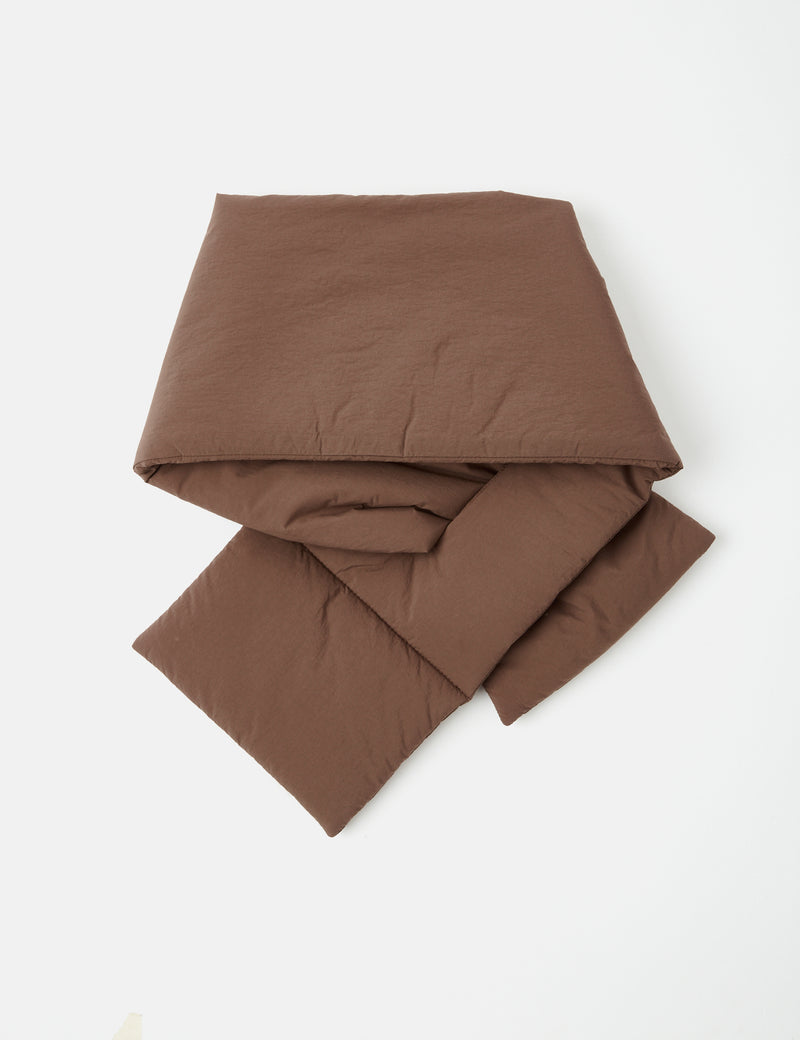 YMC Slot Scarf (Recycled) - Brown