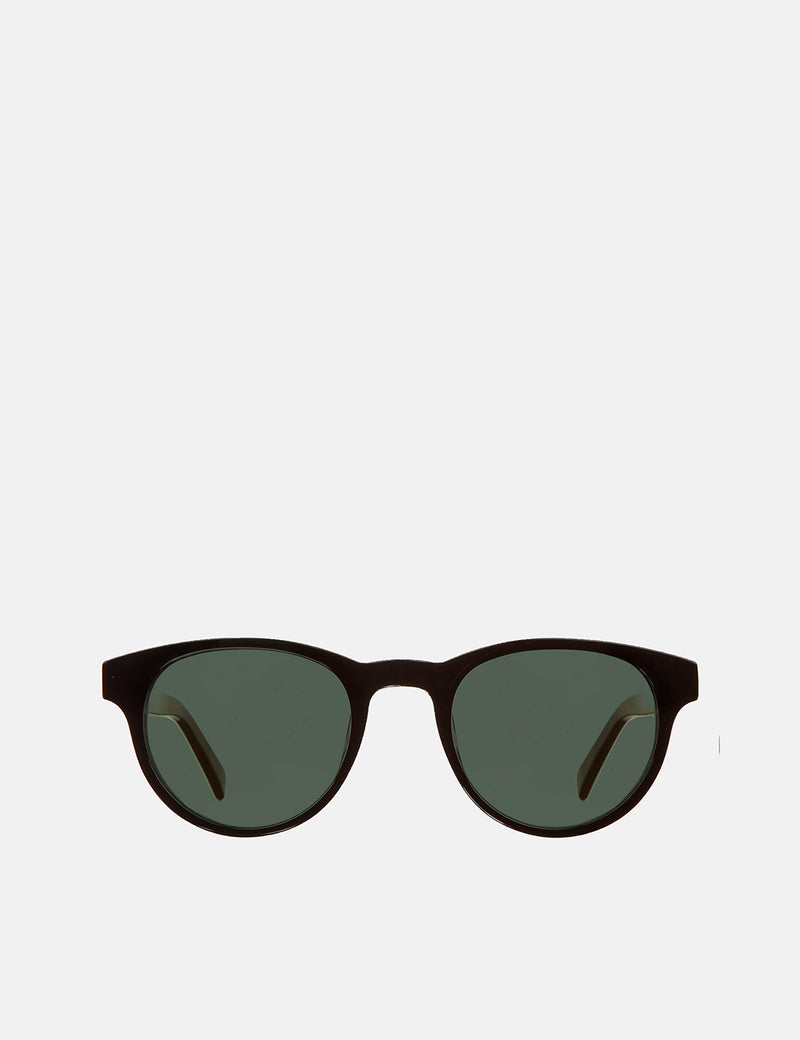 YMC x Bridges & Brows Bubs Sunglasses - Black/Solid Green