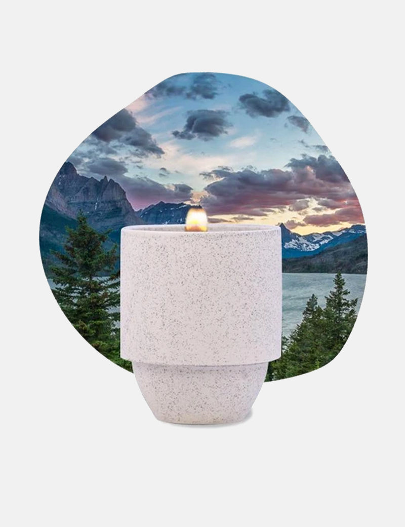 Paddywax Parks Glacier Candle (11oz) - White Pine & Hemlock