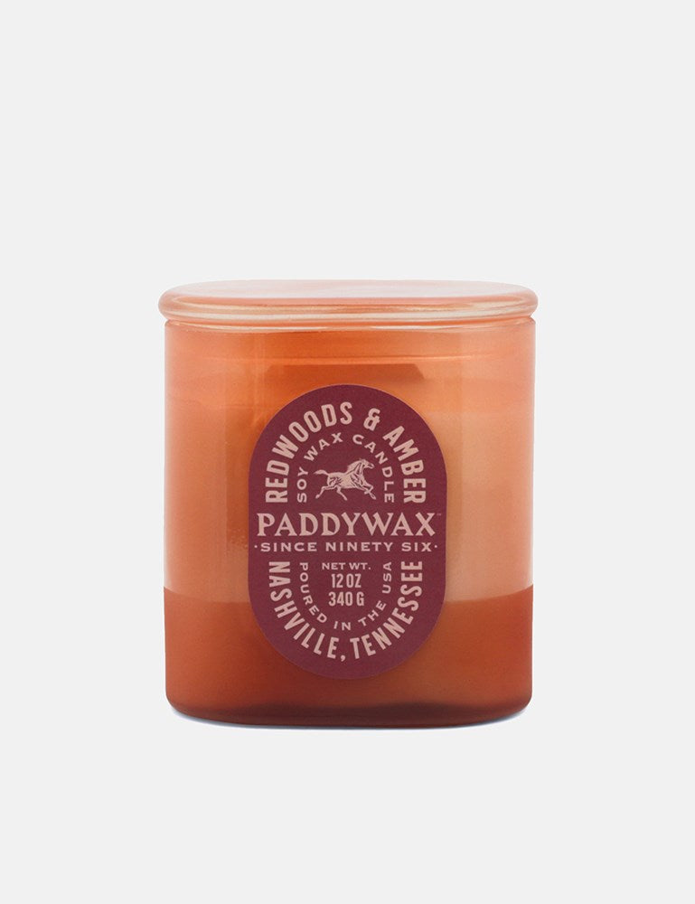 Paddywax Vista Candle (12oz) - Redwoods & Amber