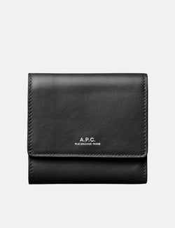 A.P.C. Lois Compact Wallet - Black