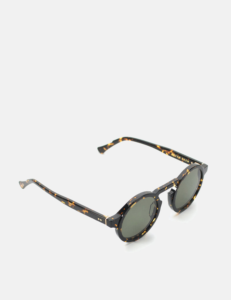 Oscar Deen Panda Sunglasses - Ember/Moss