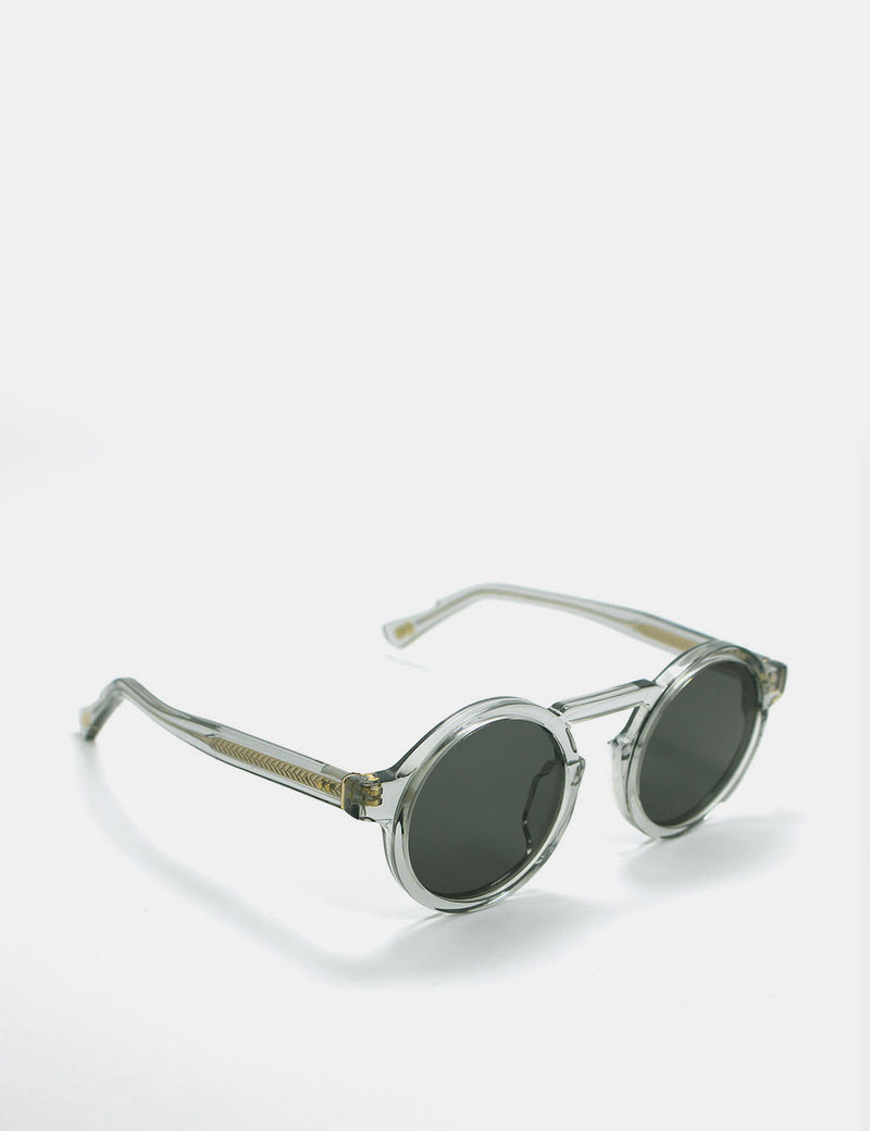 Oscar Deen Panda Sonnenbrille - Schiefer/Olivgrün