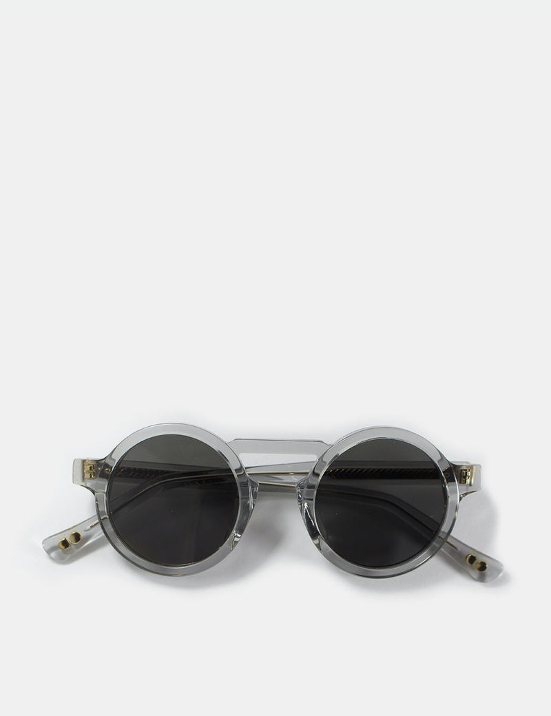 Oscar Deen Panda Sunglasses - Slate/Olive Green