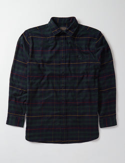 Pendleton Cascade Plaid Shirt - Green/Navy/Red