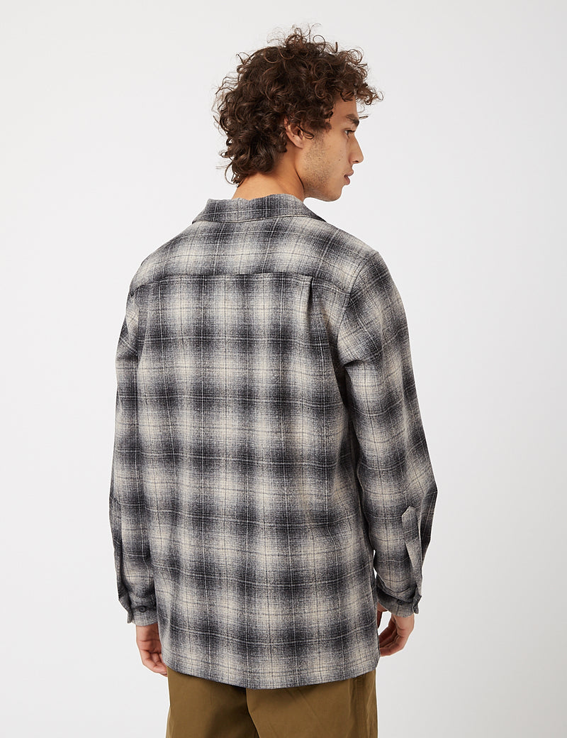 Pendleton Board Shirt - Grau/Schwarz/Hellbraun Ombre