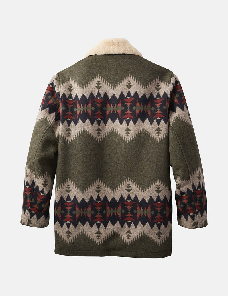 Pendleton Brownsville Coat - Olive Mix Senora