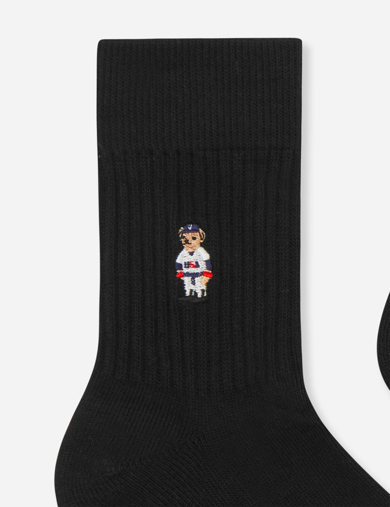 Rostersox Bear Socks - Black