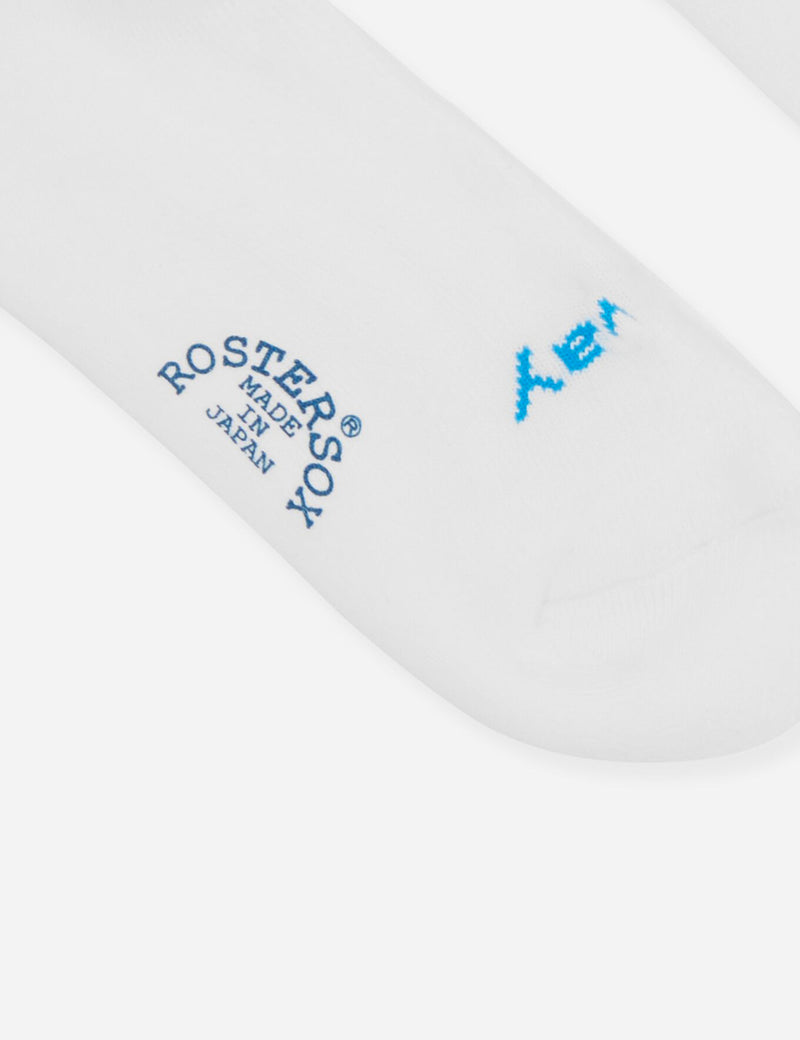 Rostersox Peace Socks - White