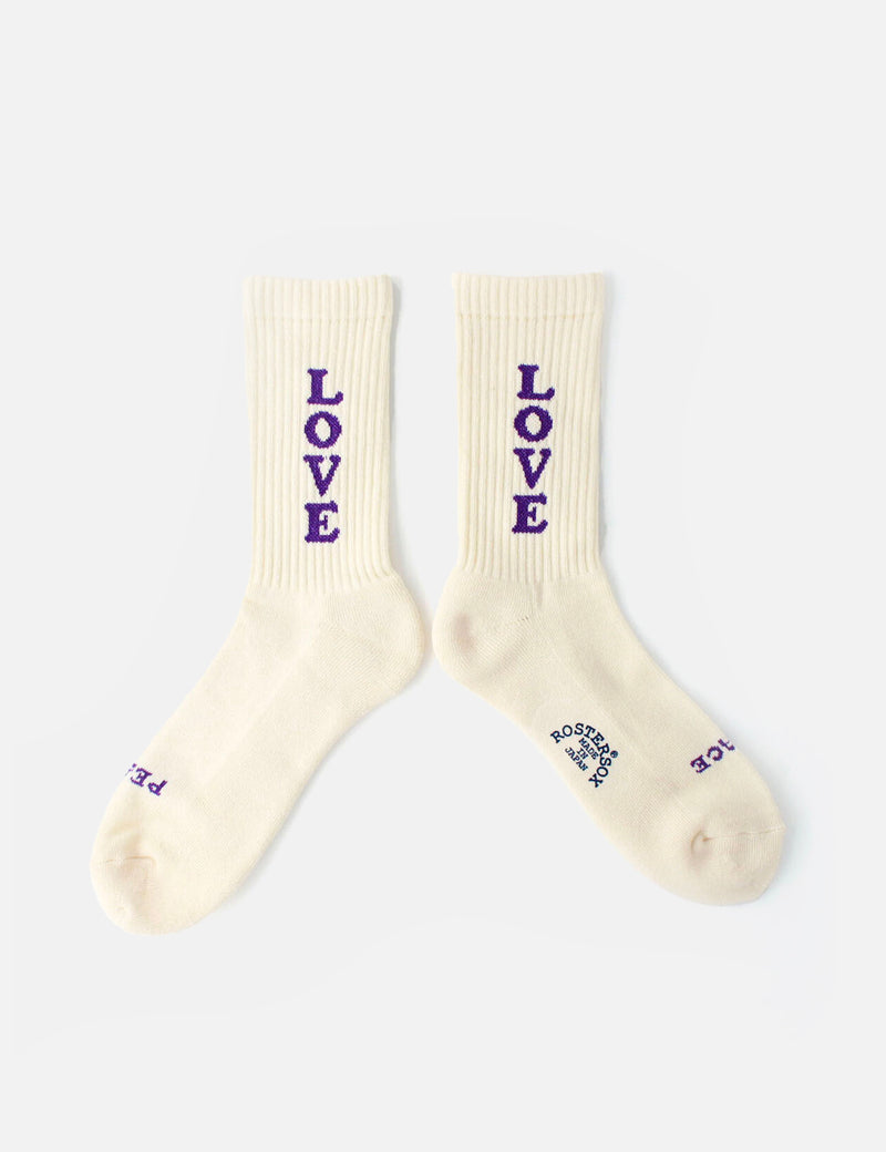 Rostersox Love Socks - Purple
