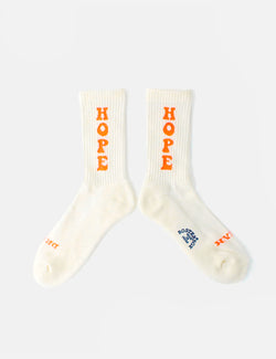 Rostersox Hope Socks - White