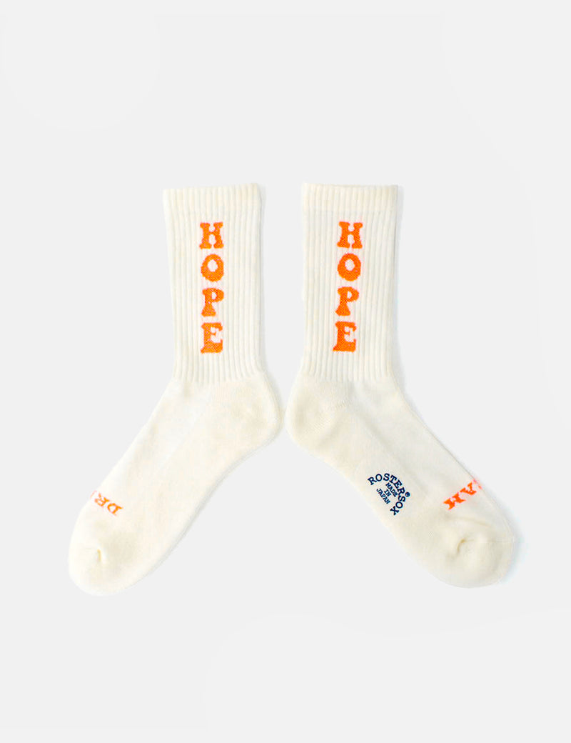 Rostersox Hope Socks - White