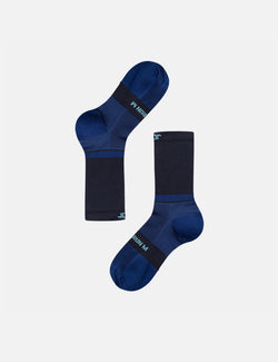SOAR Crew Socks - Navy Blue/Royal