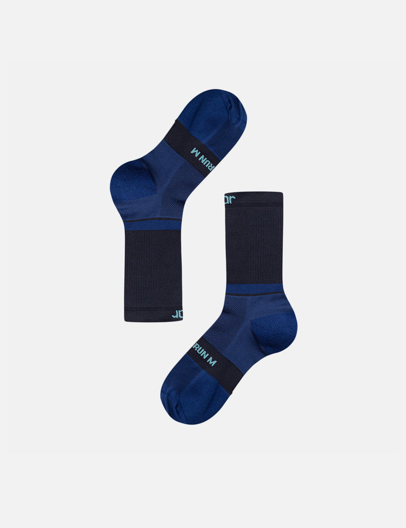 SOAR Crew Socks - Navy Blue/Royal