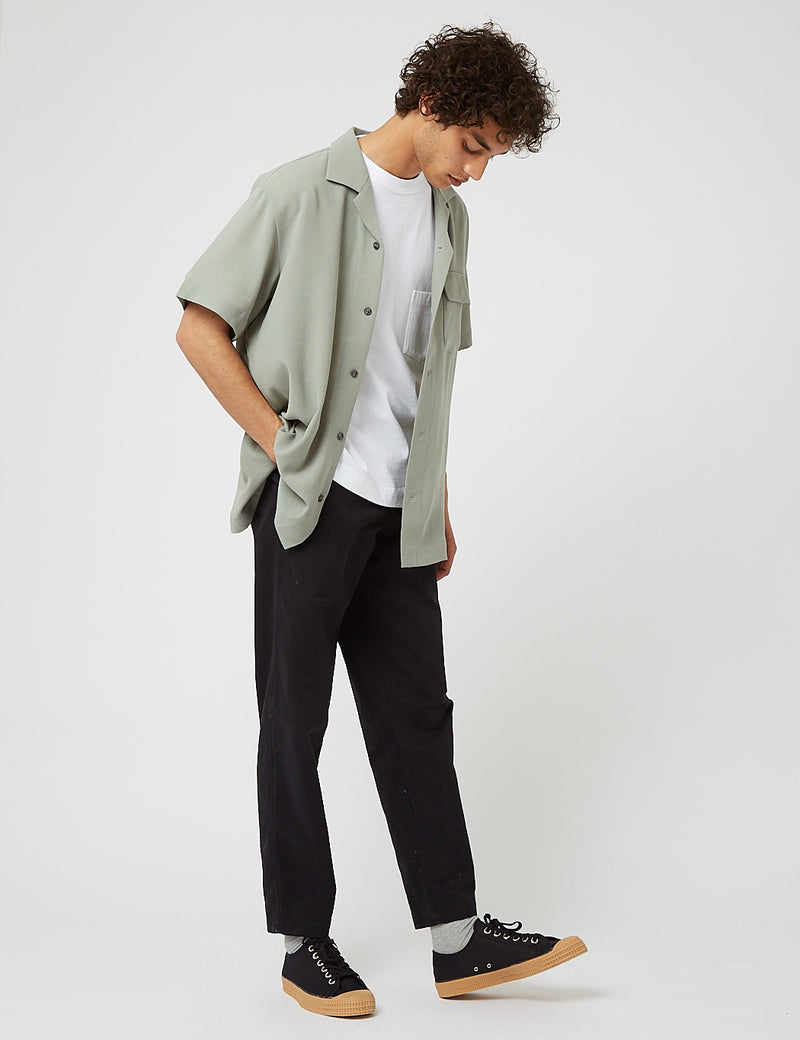 Snow Peak Quick Dry Crepe Weave Soft Shirt - Sage