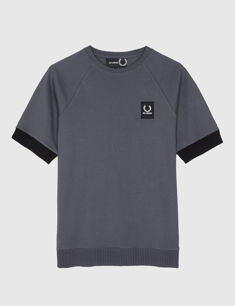 T-Shirt à Manche Raglan Fred Perry x Raf Simons - Industrial Grey