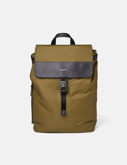 Sandqvist Alva Nylon Backpack - Military Olive Green