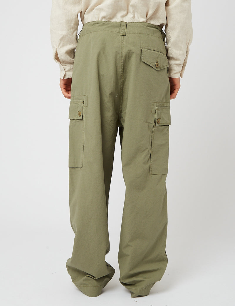 Nigel Cabourn Dutch Pant (Relaxed) - US Army Green