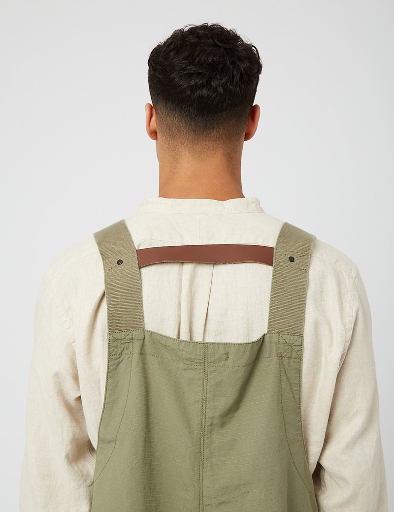 Nigel Cabourn Naval Dungaree (Relaxed) - US Army Green